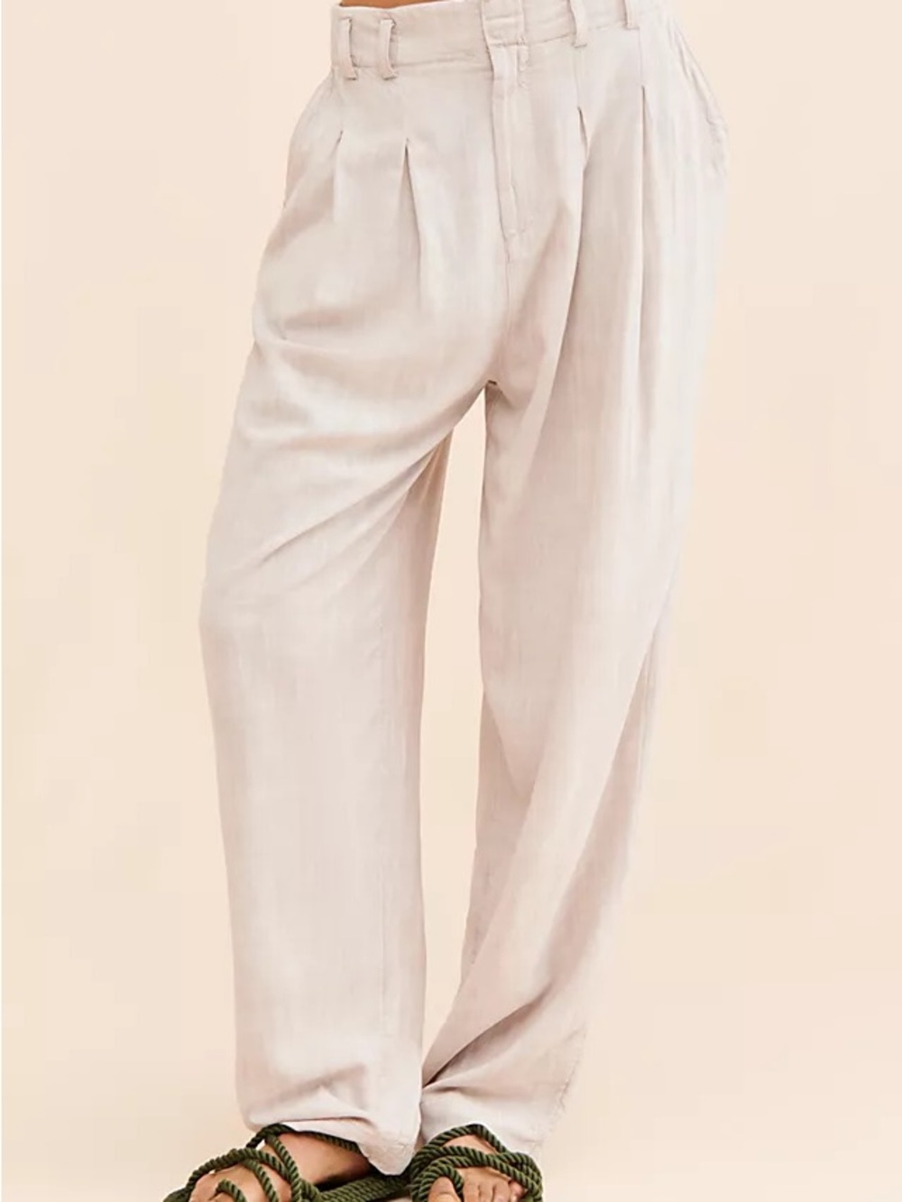 Free People Calla Pleated Trousers